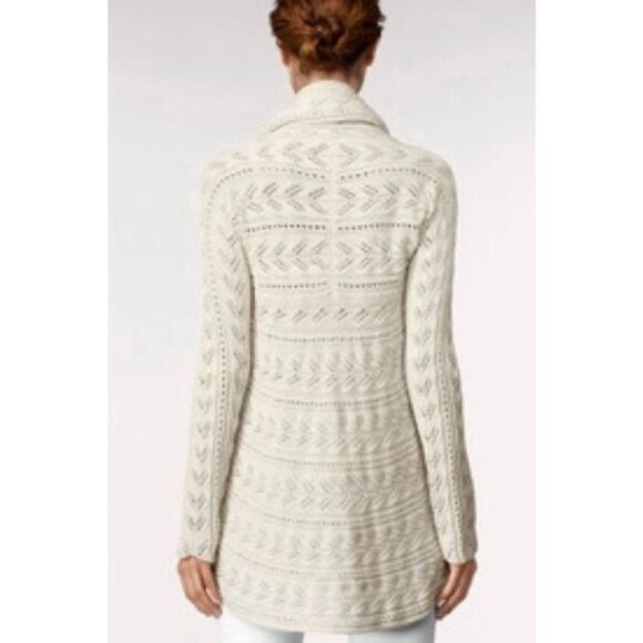 ✨CAbi Cream Open-Front Sz XS Cardigan Sweater✨ - Picture 6 of 14